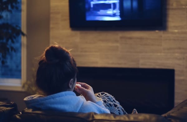 watching TV before bed