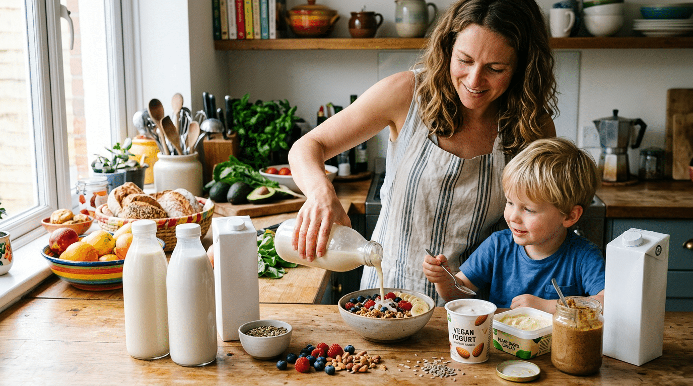 Plant-Based Milks and Non-Dairy Products